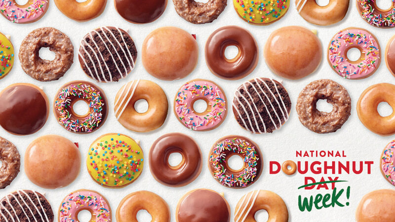 Krispy Kreme: разнообразные пончики на ваш выбор