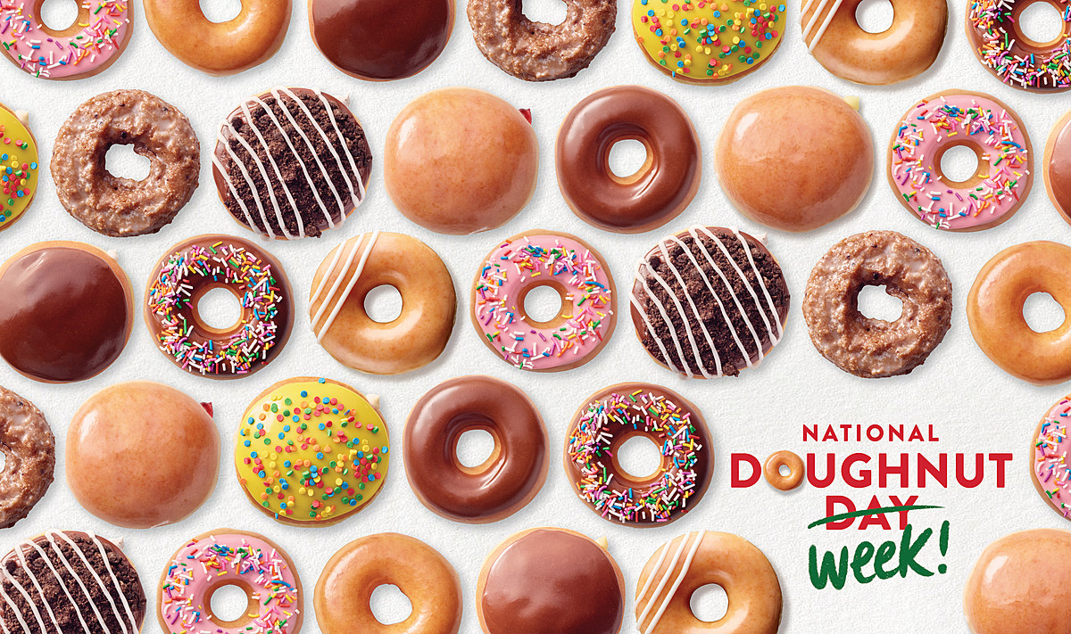 Krispy Kreme: разнообразные пончики на ваш выбор