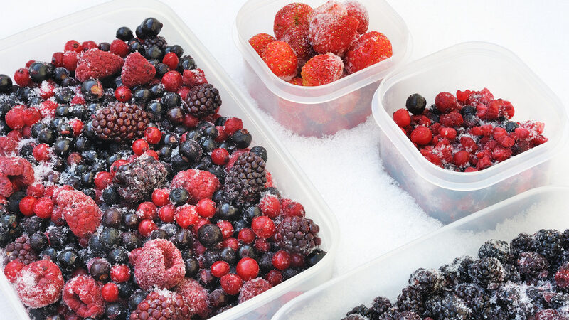 Преимущества замороженных ягод